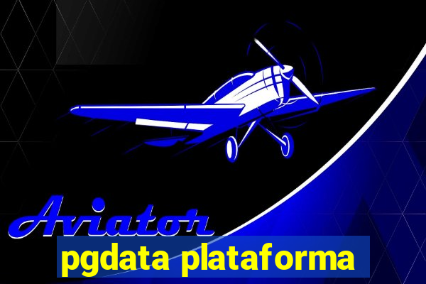 pgdata plataforma